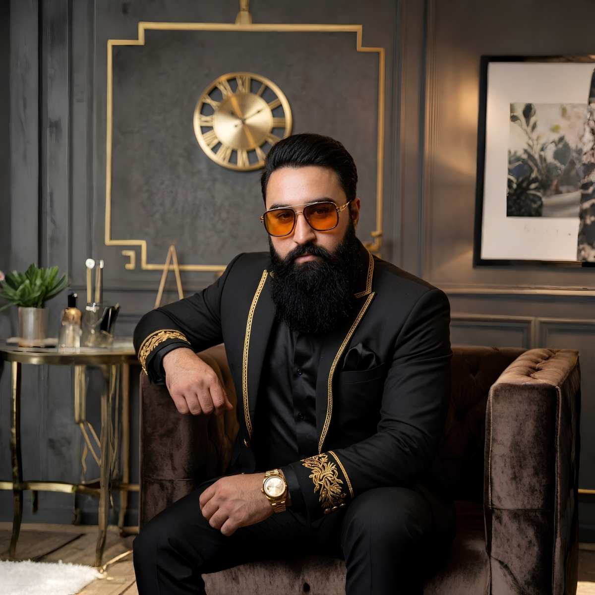 Dr. Saad F. Ahmed in formal attire